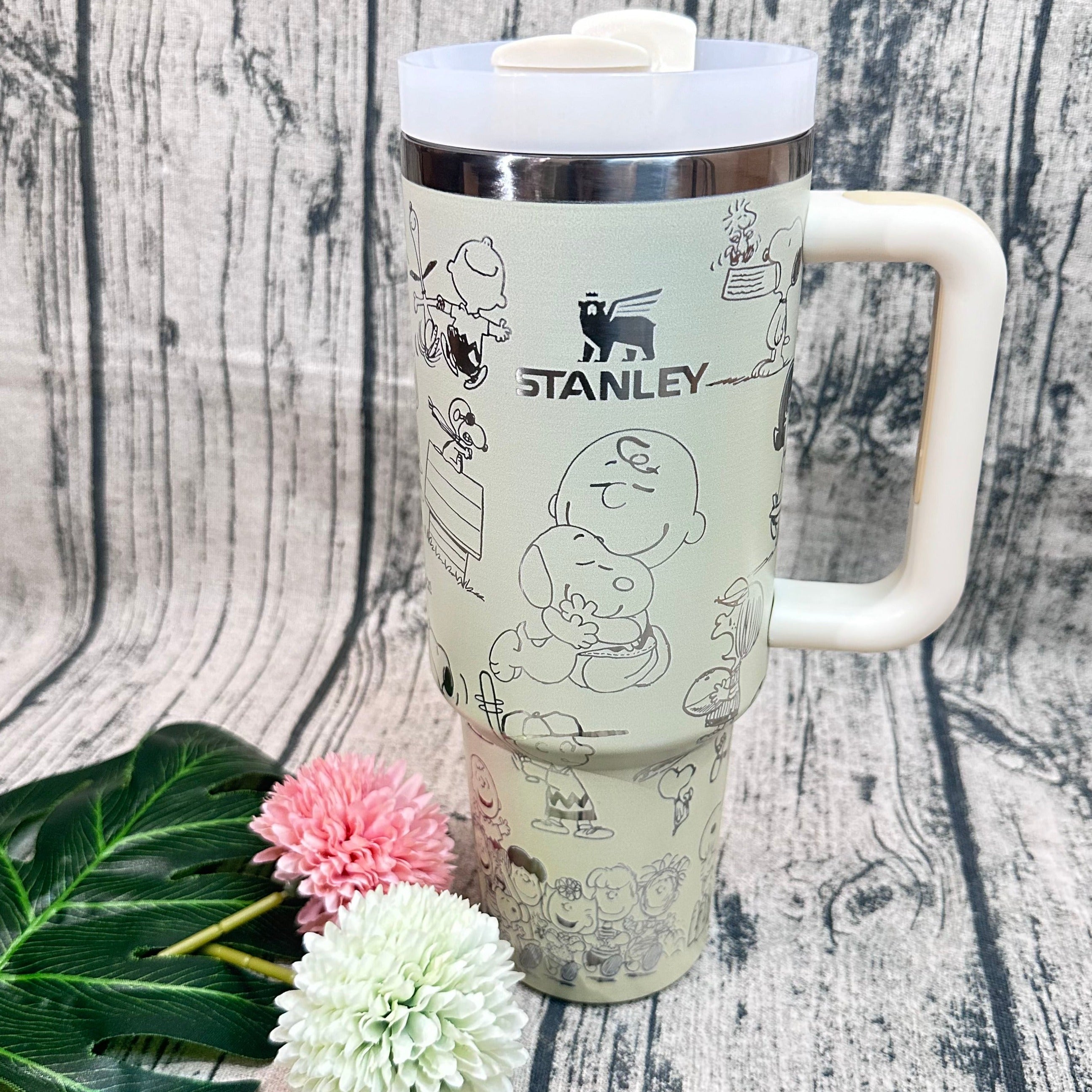 Snoopy Peanuts Cartoon Custom Stanley Cup 40 oz 30 oz Tumbler With HandleTVC2301773