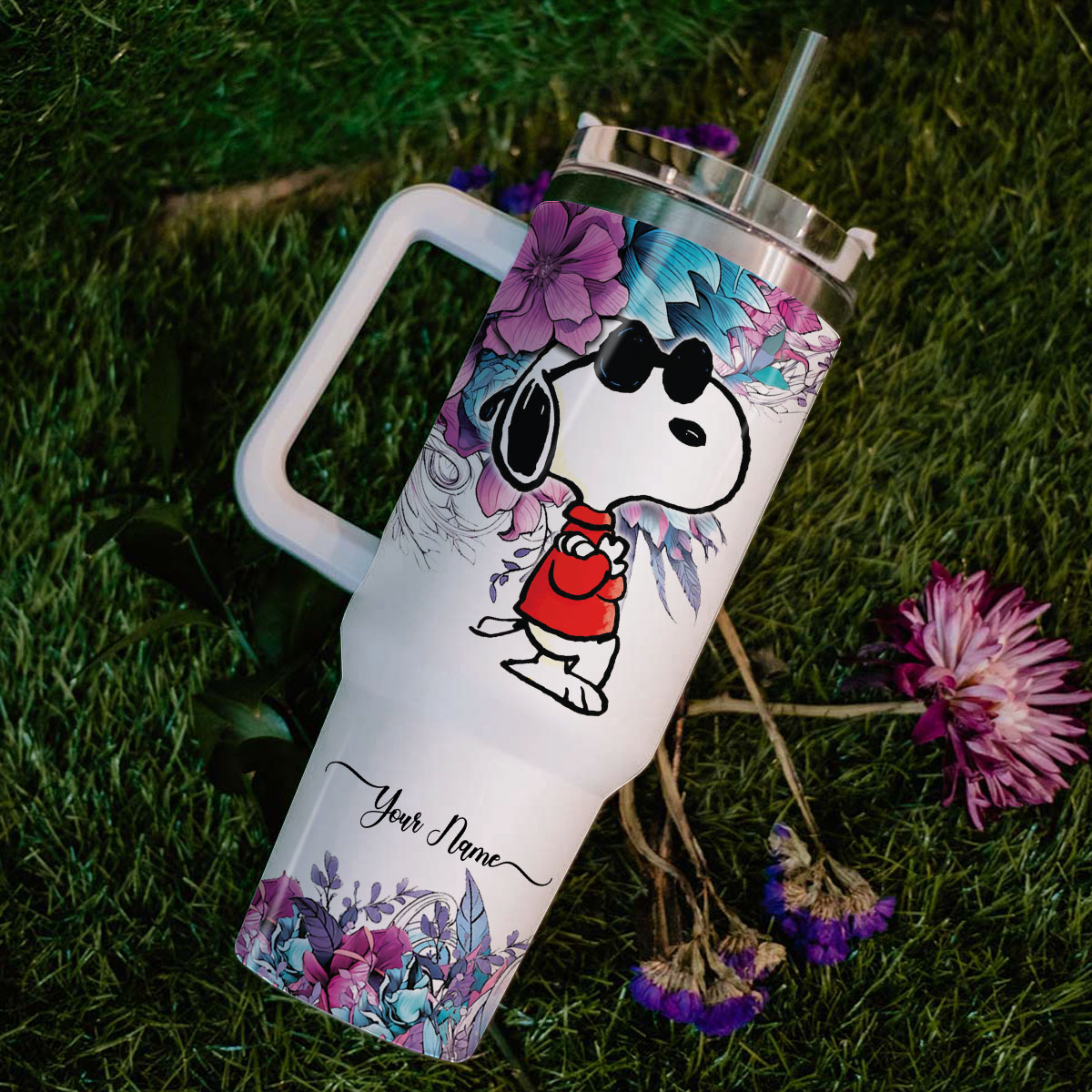 Snoopy Peanuts Cartoon Custom Stanley Cup 40 oz 30 oz Tumbler With HandleTVC2301810 - Image 6