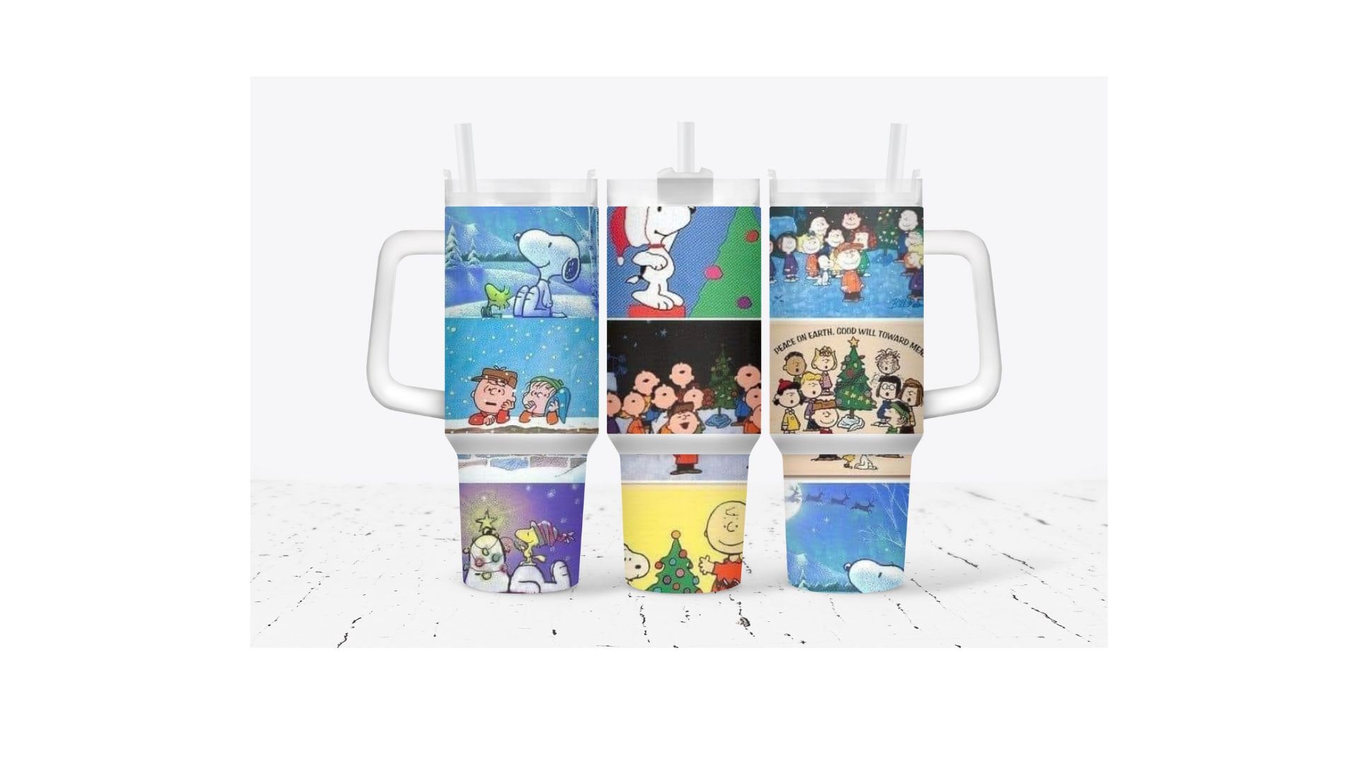 Snoopy Peanuts Cartoon Custom Stanley Cup 40 oz 30 oz Tumbler With HandleTVC2301932