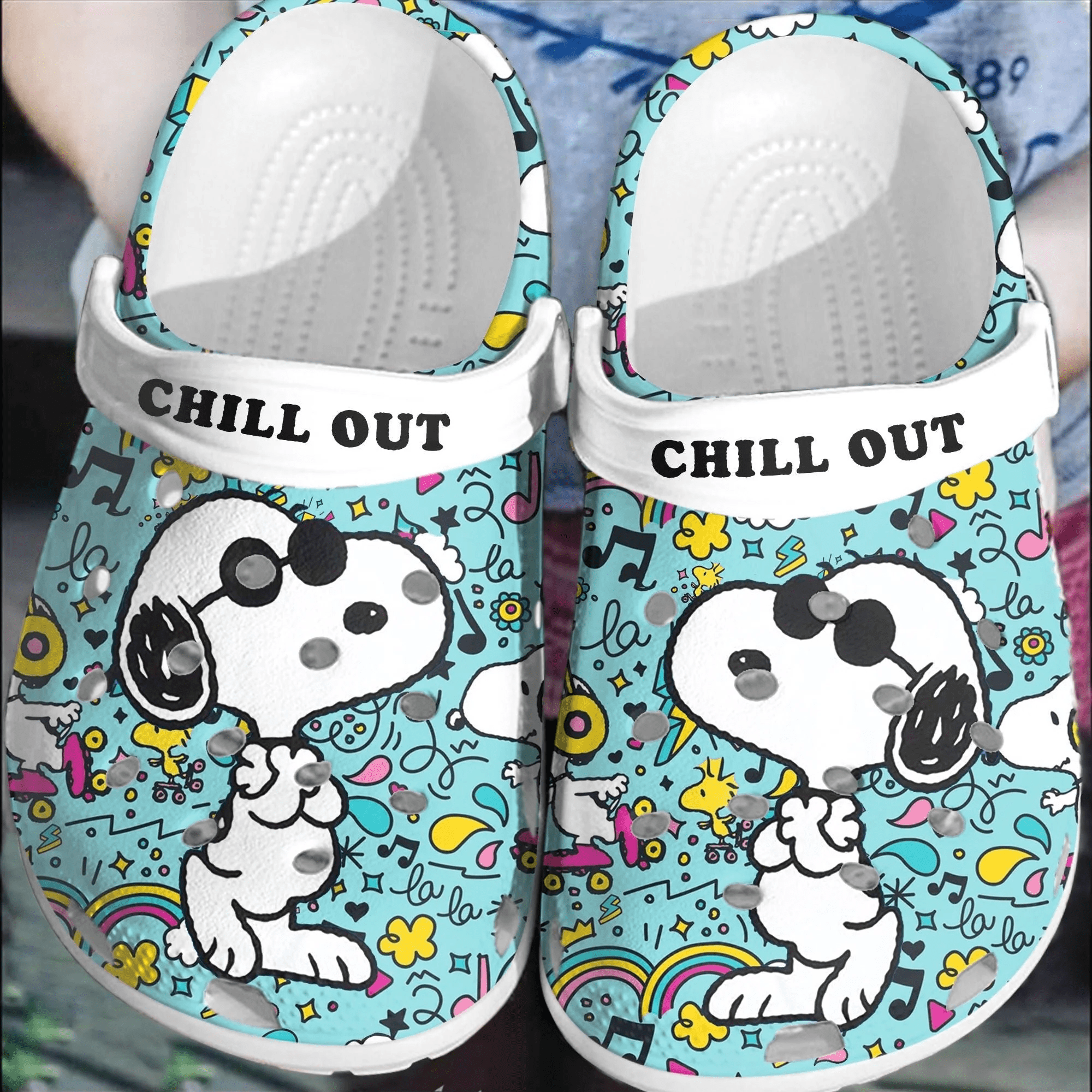 Snoopy Peanuts Crocs Crocband Shoes Clogs Comfortable For Men Women