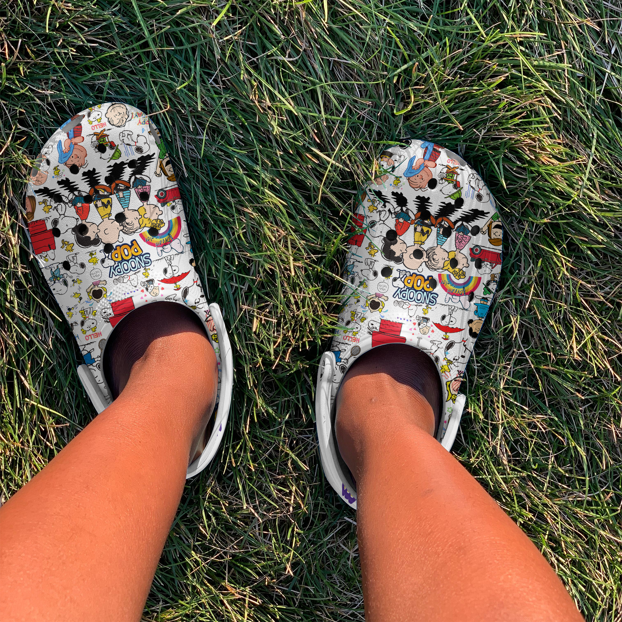 Snoopy Pop Movie Crocs Crocband Clogs Shoes Comfortable For Men Women and Kids - Image 4