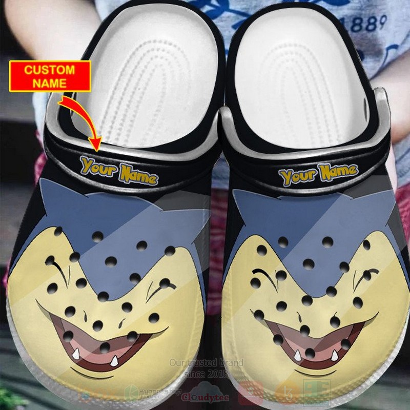 Snorlax Pokemon Anime Crocs Crocband Clogs Shoes Comfortable For Men Women and Kids