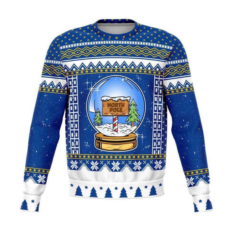Snow Globe Unisex Ugly Christmas 3D Sweater