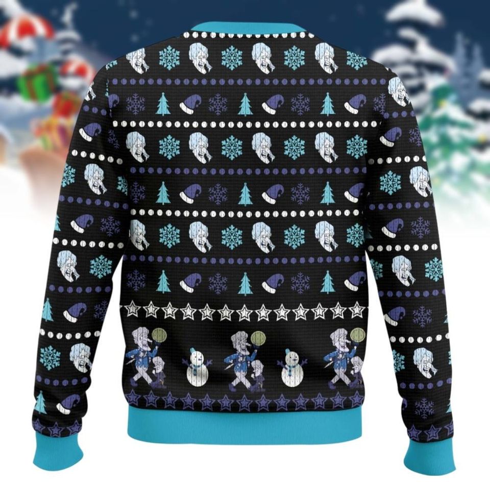 Snow Miser Ugly Christmas Sweater, Miser Brothers Movie Shirt - Image 3
