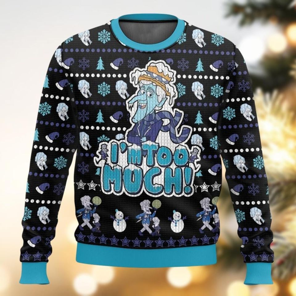 Snow Miser Ugly Christmas Sweater, Miser Brothers Xmas Shirt