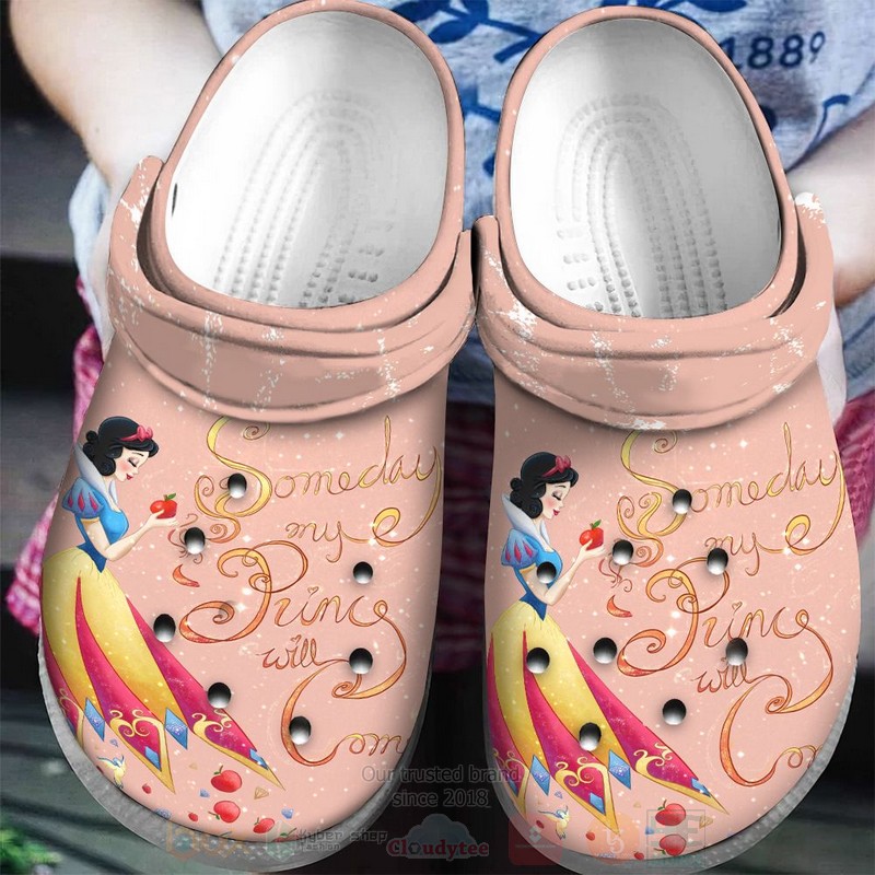 Snow White Cartoon Crocs Crocband Clogs Shoes Comfortable For Men Women and Kids