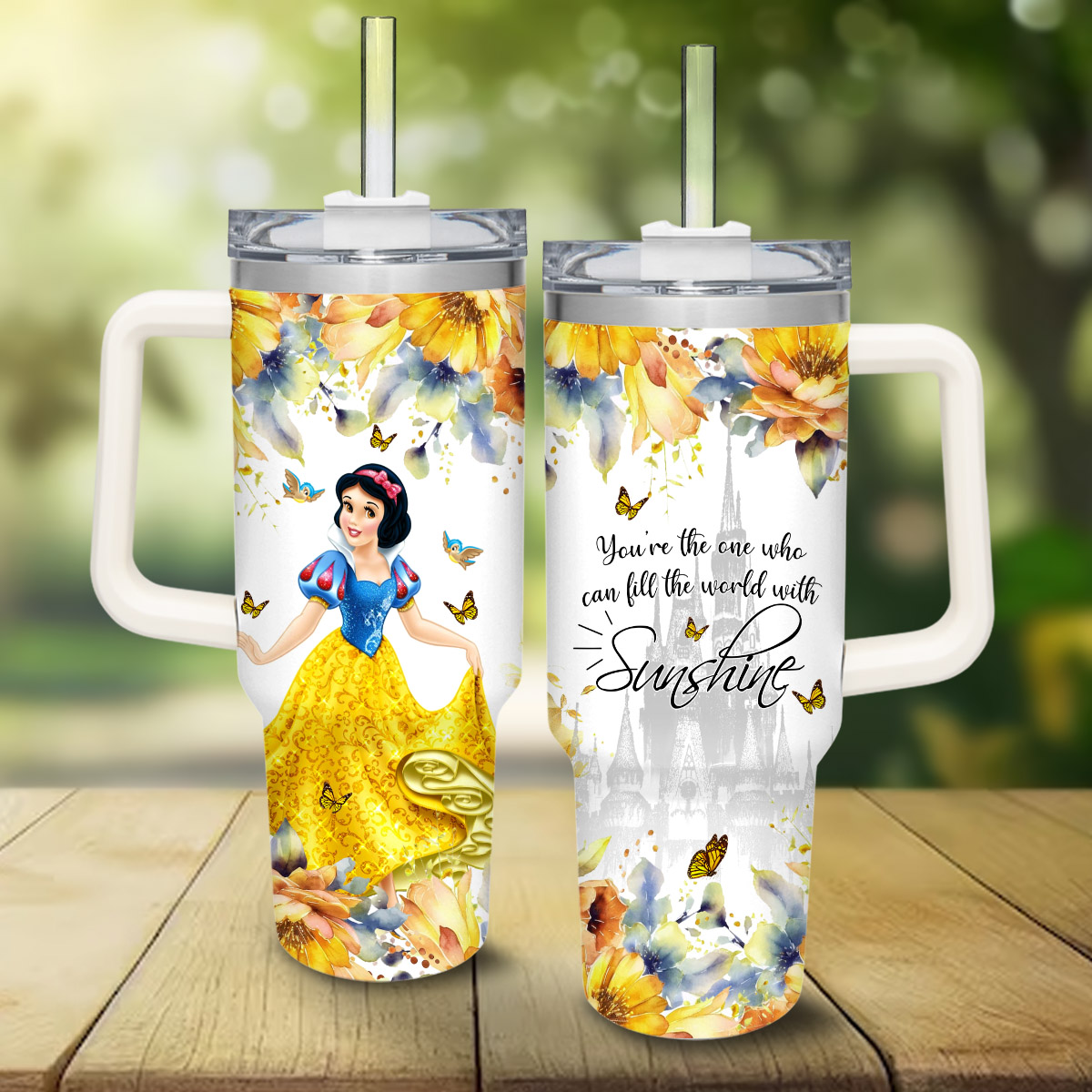 Snow White Disney Princess Cartoon Custom Stanley Cup 40 oz 30 oz Tumbler With HandleTVC2301829
