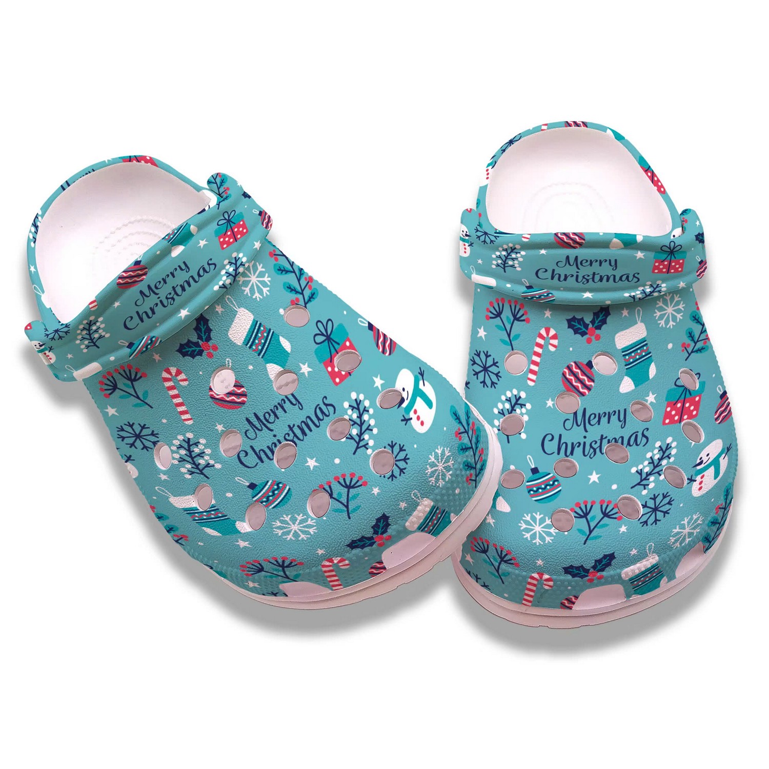 Snowman Christmas Crocs Crocband Clogs Shoes Comfortable For Men Women and Kids