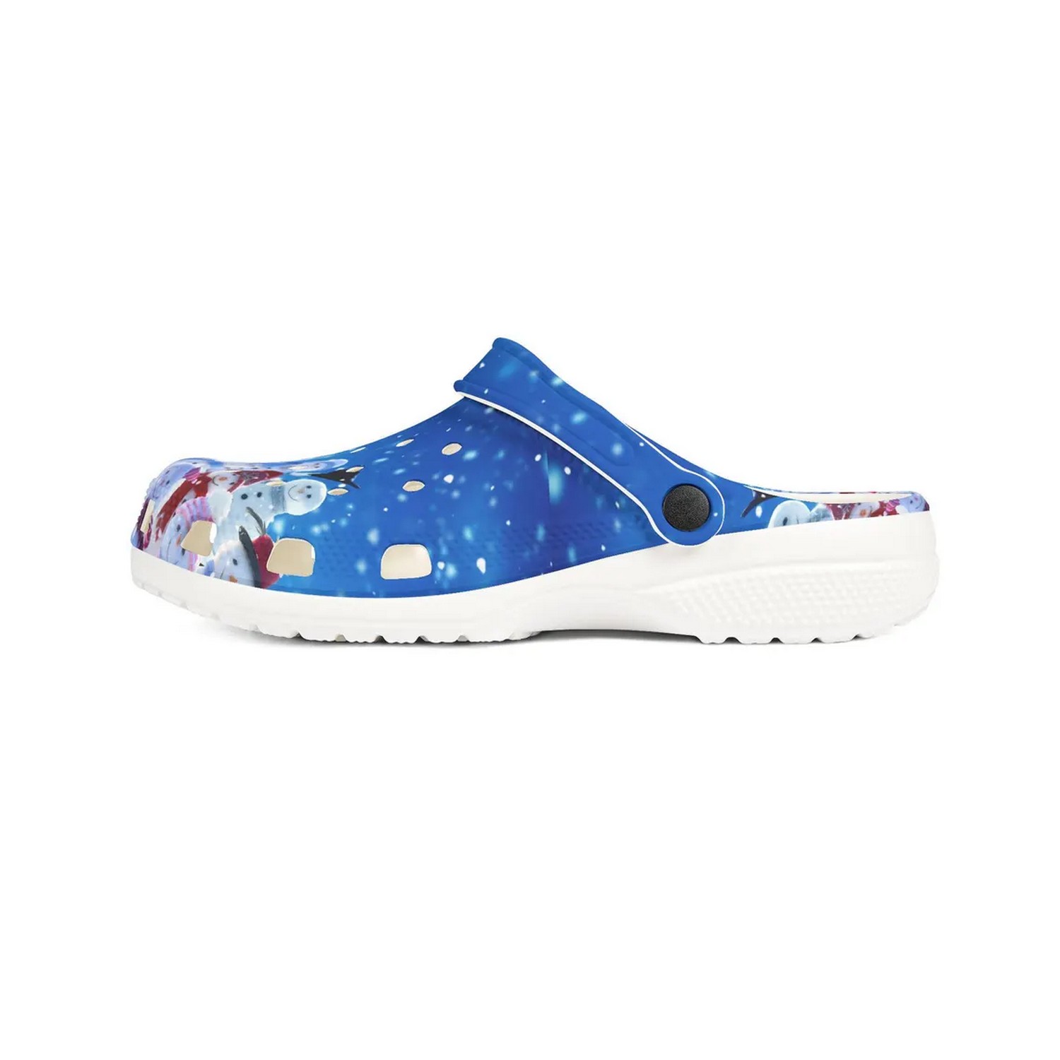 Snowman Christmas Crocs Crocband Clogs Shoes Comfortable For Men Women and Kids - Image 3