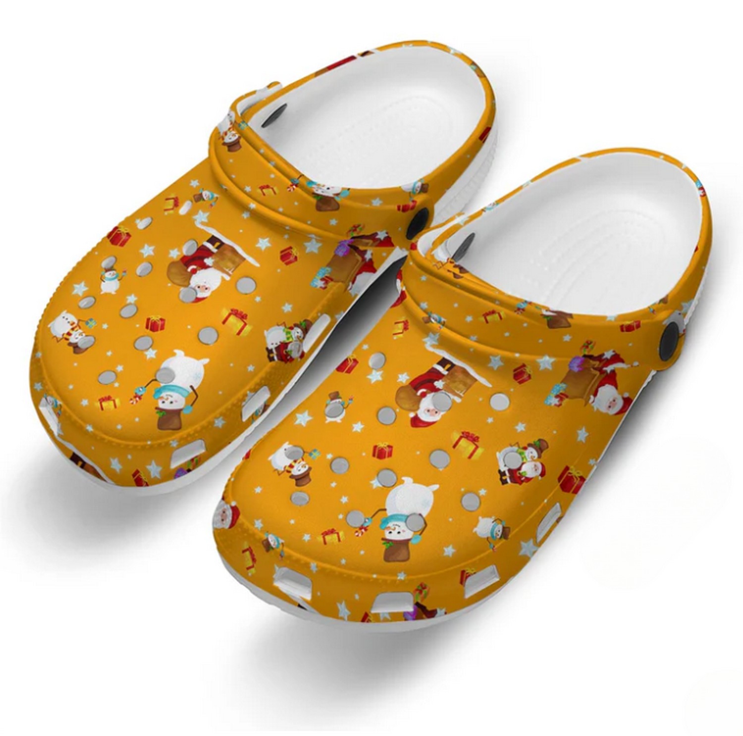 Snowman Christmas Crocs Crocband Clogs Shoes Comfortable For Men Women and Kids