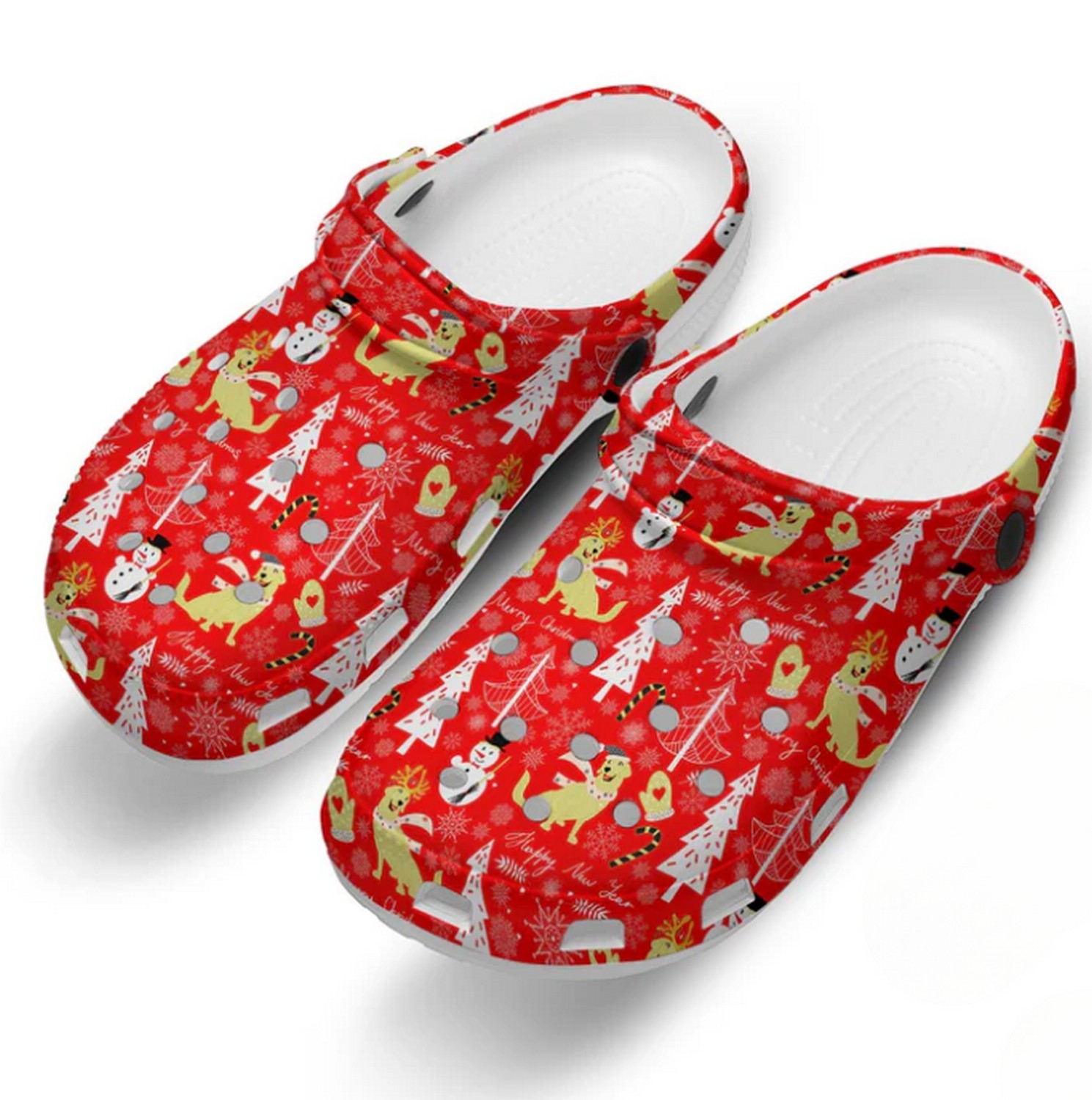 Snowman Christmas Crocs Crocband Clogs Shoes Comfortable For Men Women and Kids