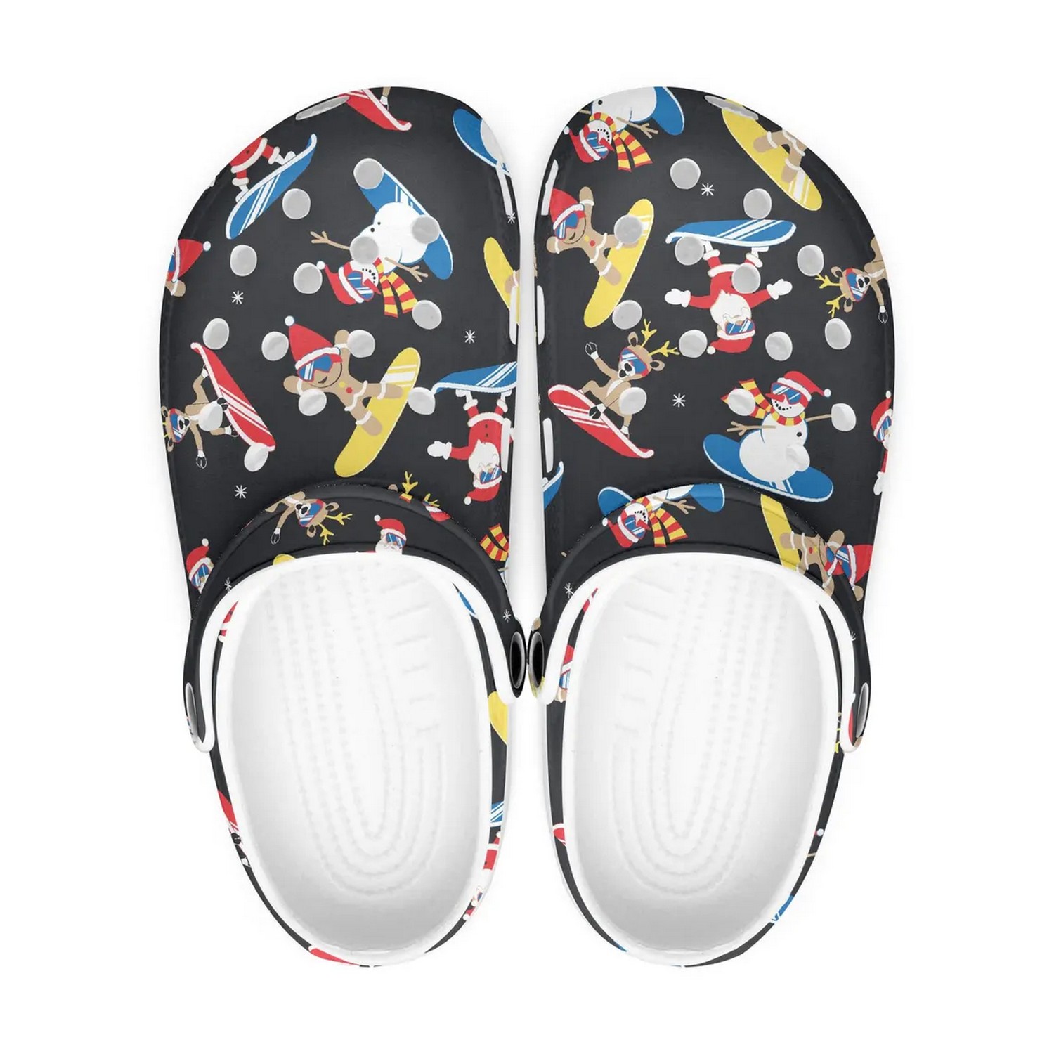 Snowman Christmas Crocs Crocband Clogs Shoes Comfortable For Men Women and Kids