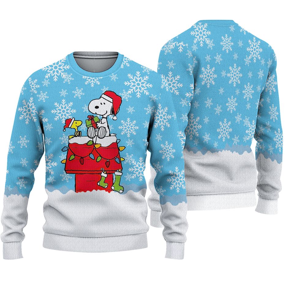 Snowy Christmas S.n.o.o.p.y Ugly Christmas