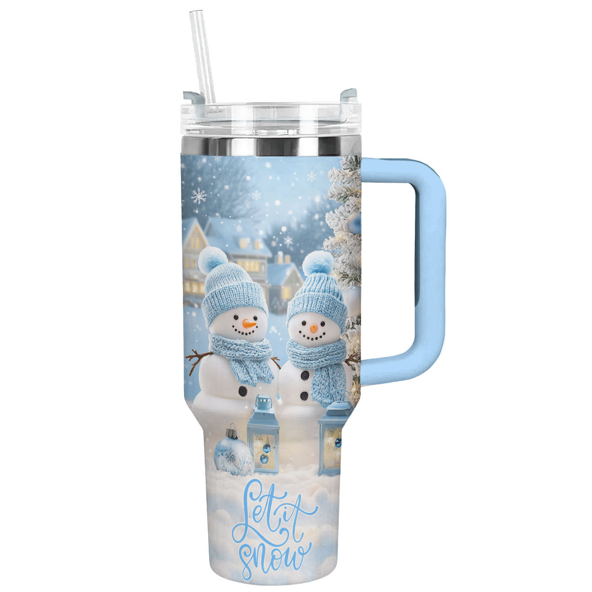 Snowy Day Christmas Custom Stanley Cup 40 oz 30 oz Tumbler With HandleTVC2301491