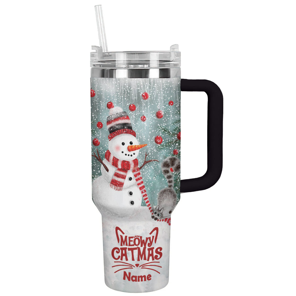 Snowy Friends Christmas Custom Stanley Cup 40 oz 30 oz Tumbler With HandleTVC2301495