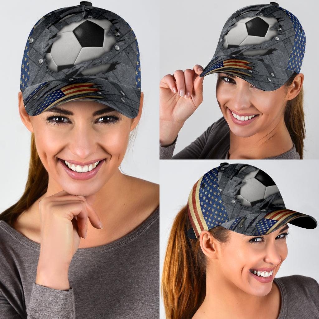 Soccer Classic Cap Trucker Hats Custom Hats Gifts For Men & Women