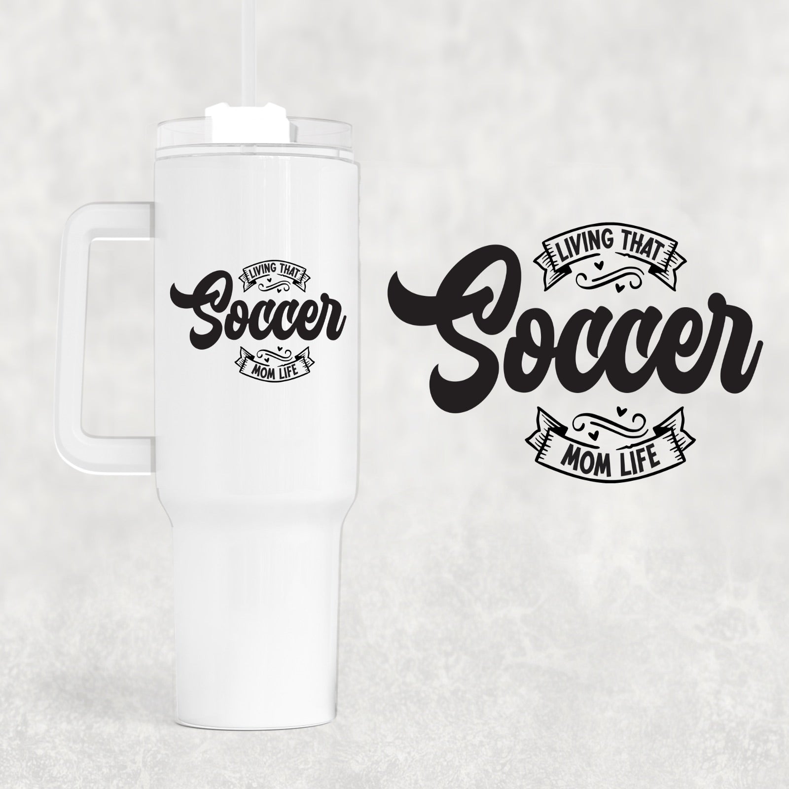 Soccer Custom Stanley Cup 40 oz 30 oz Tumbler With HandleTVC2301744