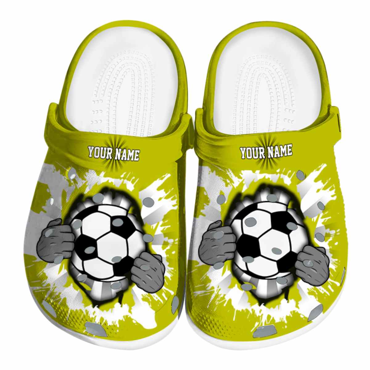 Soccer Sport Crocs Crocband Clogs Shoes Comfortable For Men Women and Kids