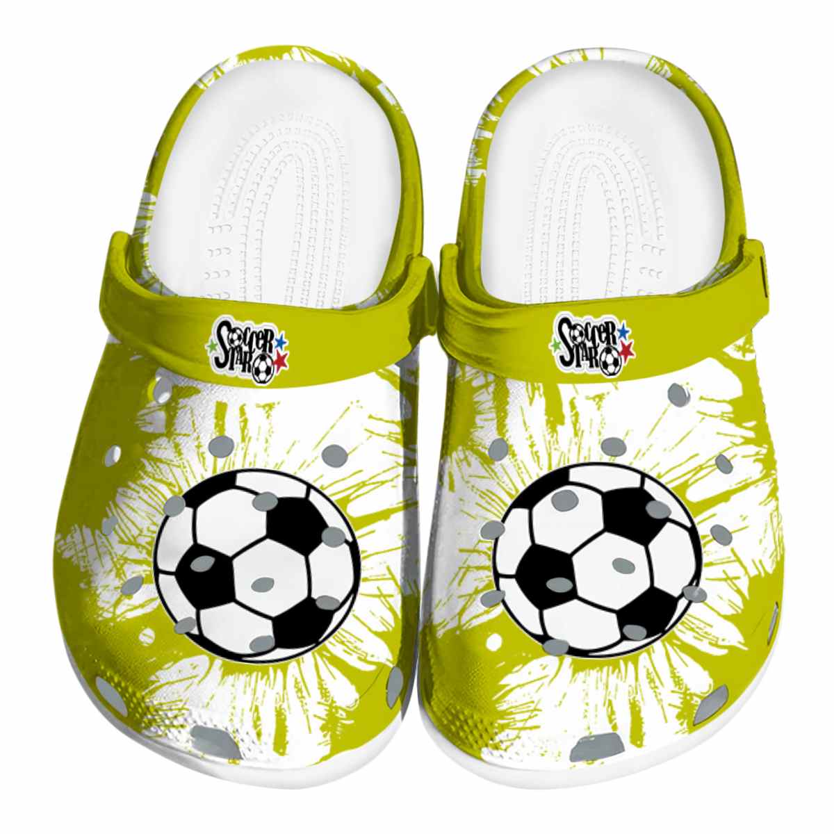 Soccer Sport Crocs Crocband Clogs Shoes Comfortable For Men Women and Kids