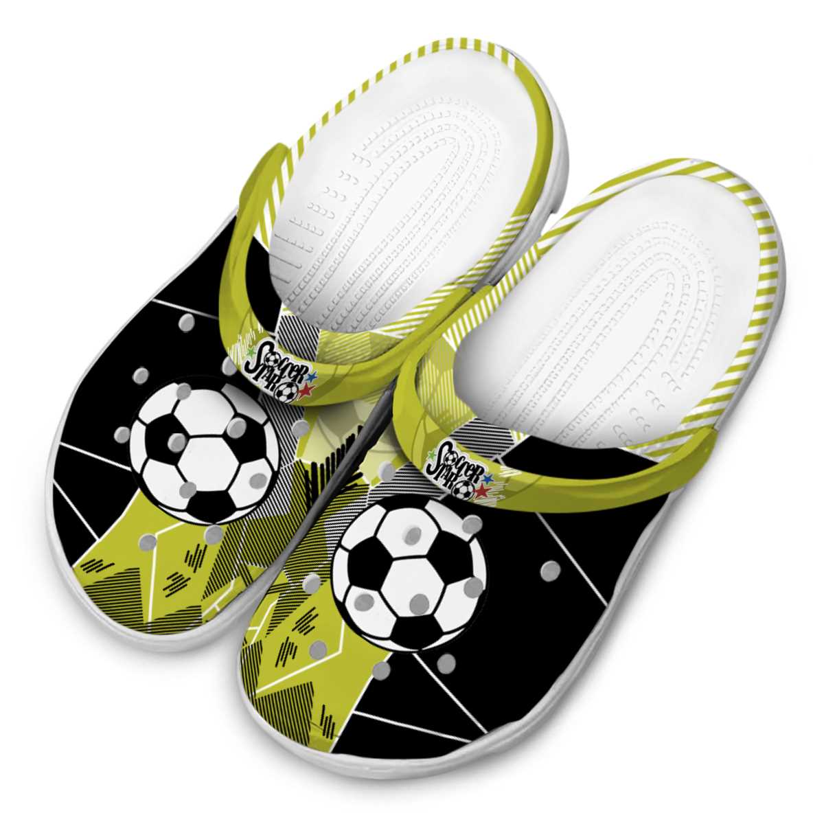 Soccer Sport Crocs Crocband Clogs Shoes Comfortable For Men Women and Kids - Image 4