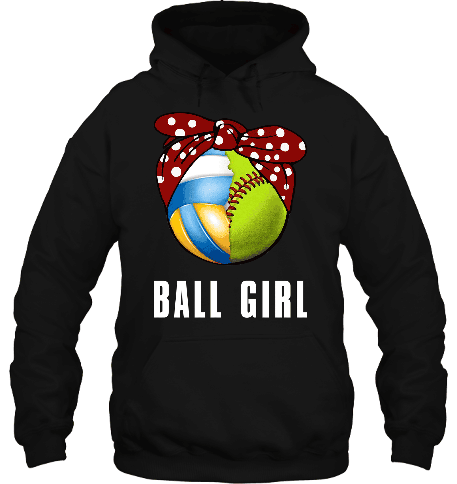 Softball Ball Girl 3D All Over Print Hoodie, Zip Hoodie
