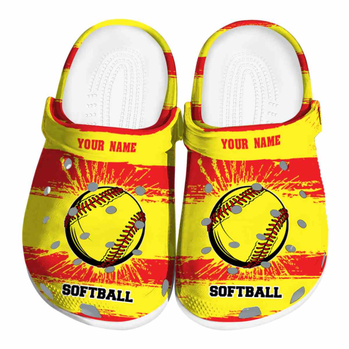 Softball Sport Crocs Crocband Clogs Shoes Comfortable For Men Women and Kids