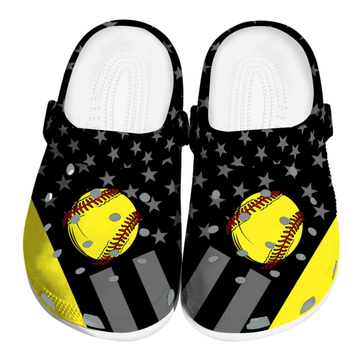 Softball Sport Crocs Crocband Clogs Shoes Comfortable For Men Women and Kids