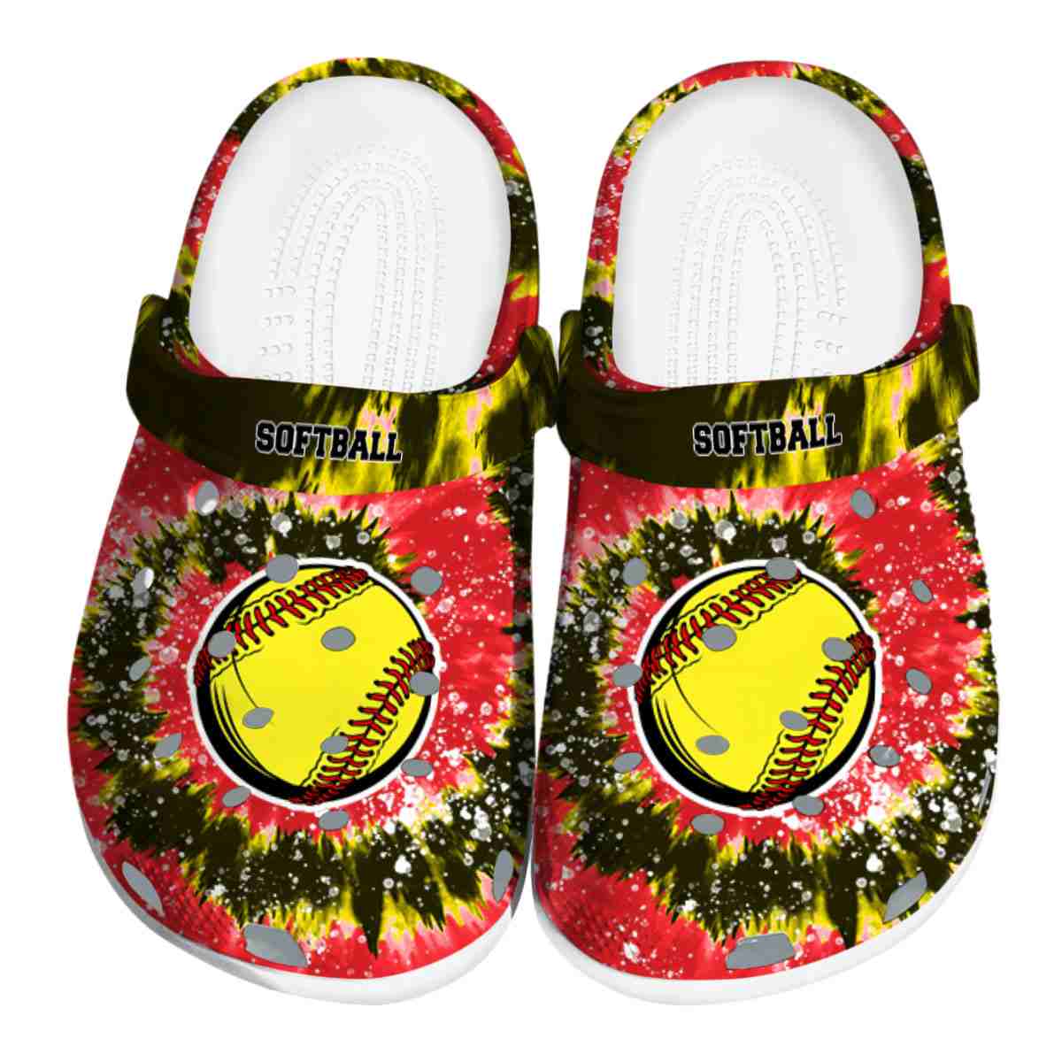 Softball Sport Crocs Crocband Clogs Shoes Comfortable For Men Women and Kids