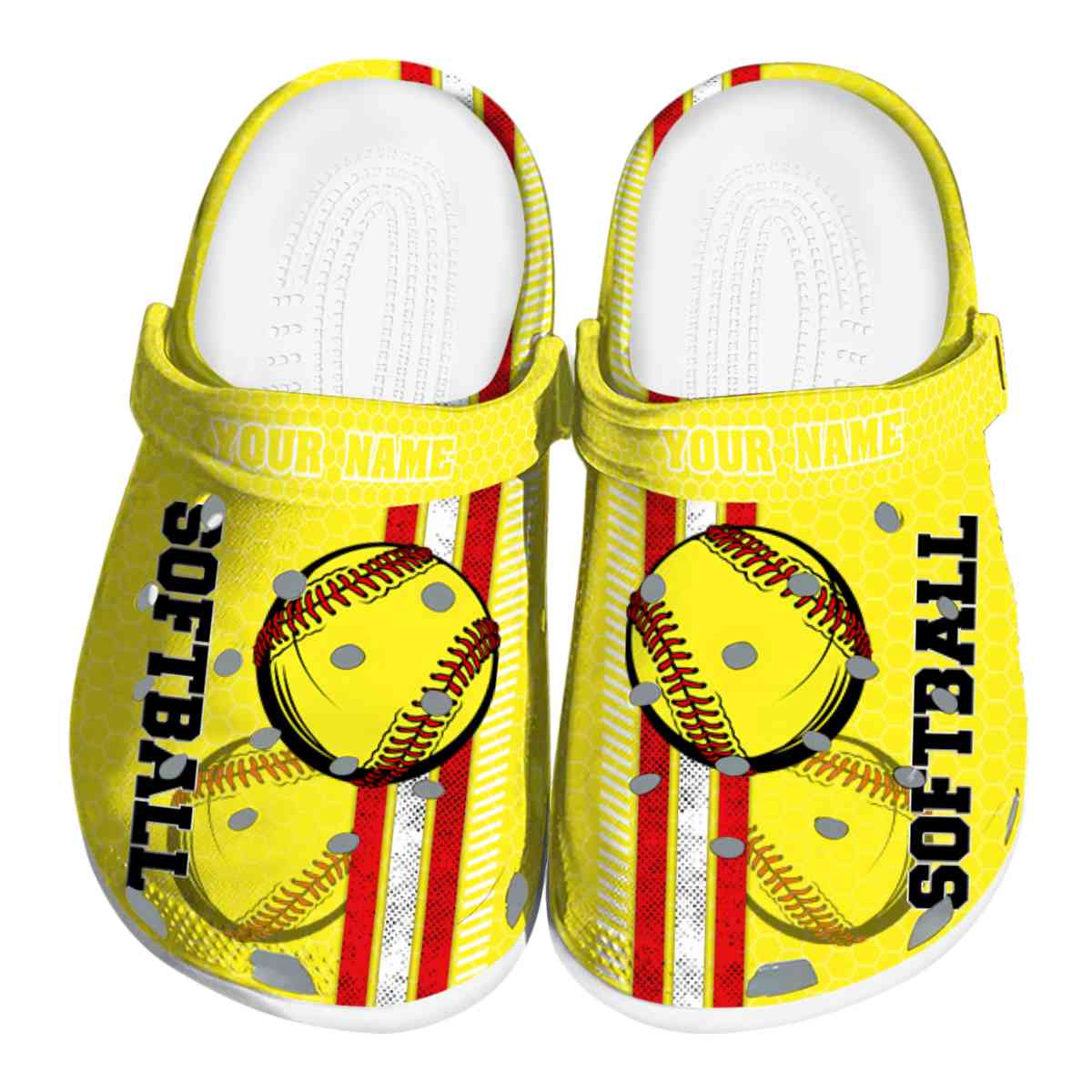 Softball Sport Crocs Crocband Clogs Shoes Comfortable For Men Women and Kids