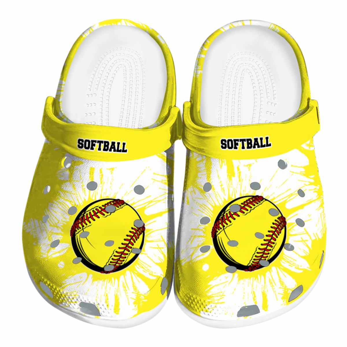 Softball Sport Crocs Crocband Clogs Shoes Comfortable For Men Women and Kids