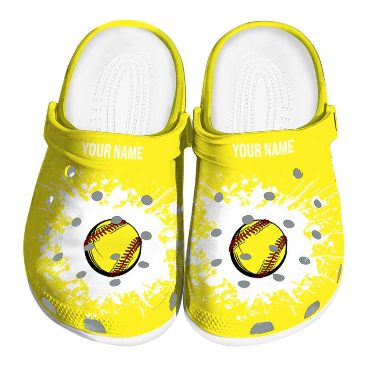 Softball Sport Crocs Crocband Clogs Shoes Comfortable For Men Women and Kids