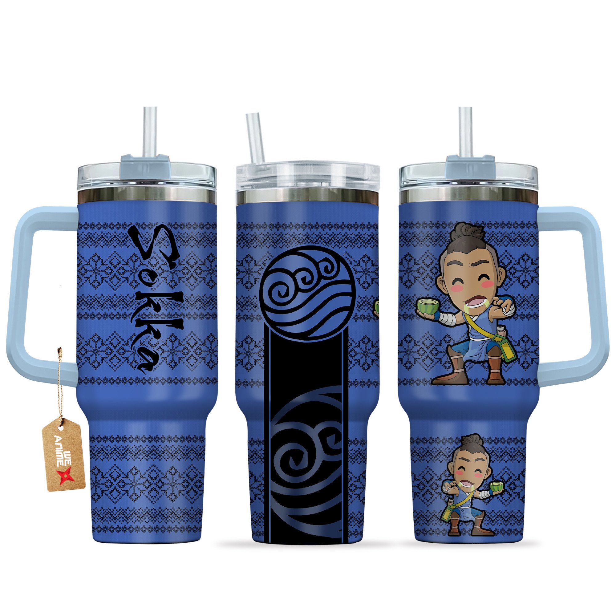 Sokka Avatar Anime Custom Stanley Cup 40 oz 30 oz Tumbler With HandleTVC2301164