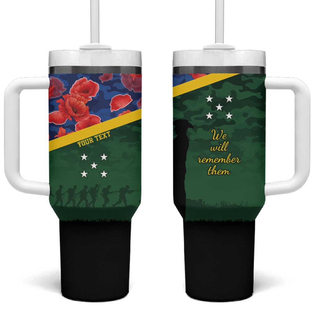 Solomon Islands Remembrance Day We Will Remember Them Custom Stanley Cup 40 oz 30 oz Tumbler With HandleTVC2301348