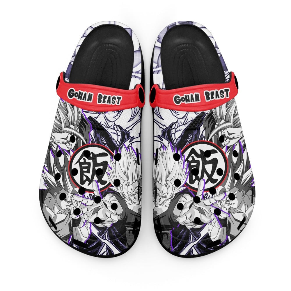 Son Gohan Beast Dragon Ball Anime Crocs Crocband Clogs Shoes Comfortable For Men Women and Kids