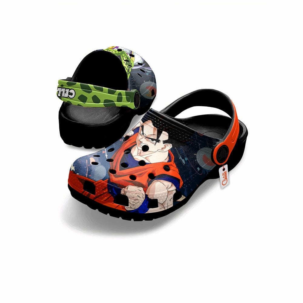 Son Gohan vs Cell Max Dragon Ball Anime Crocs Crocband Clogs Shoes Comfortable For Men Women and Kids - Image 2