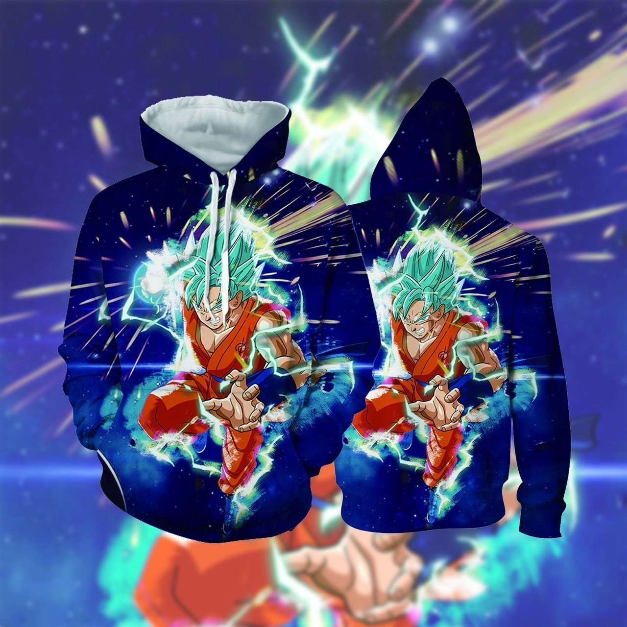 Son Goku 3D All Over Print Hoodie, Zip Hoodie