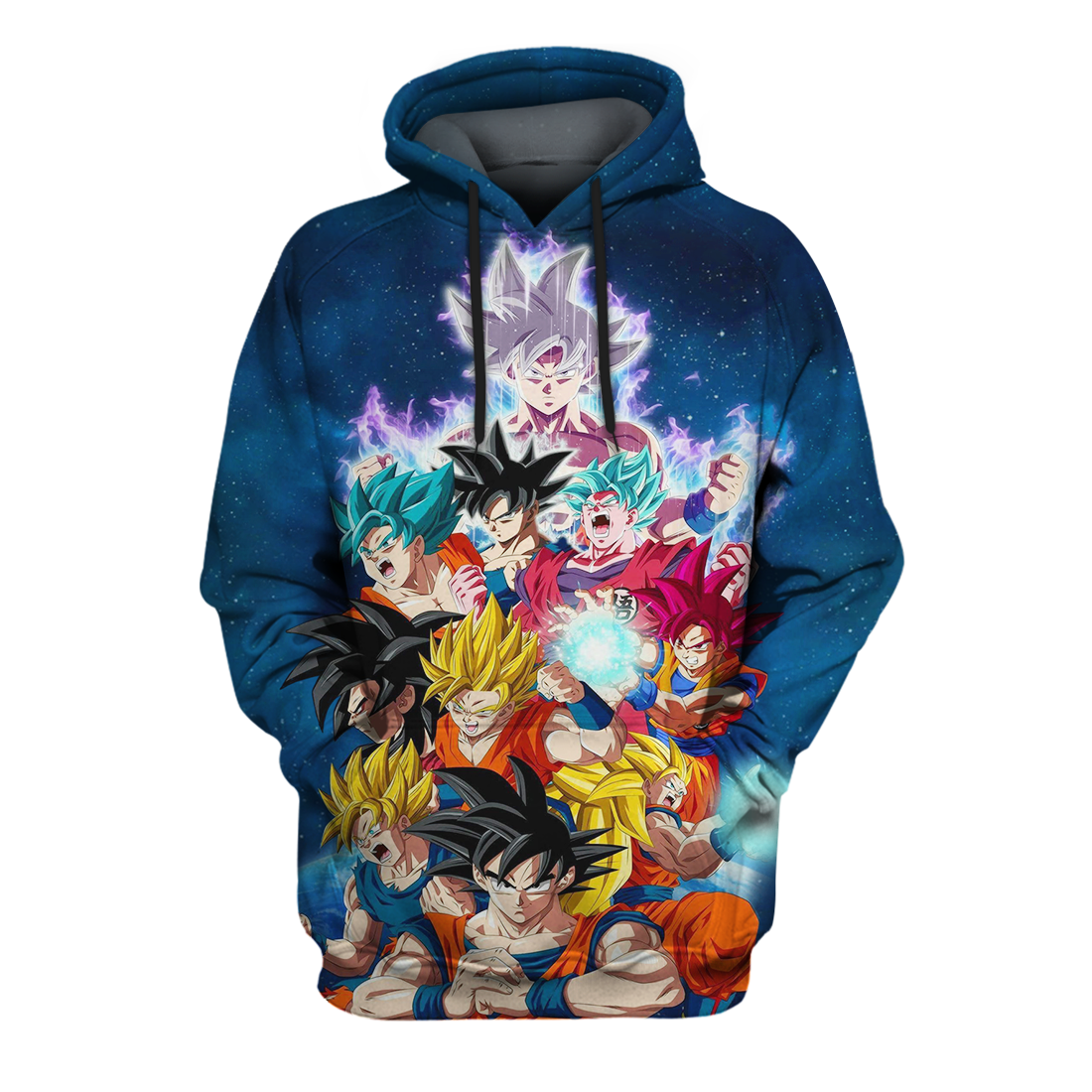Son Goku 3D All Over Print Hoodie, Zip Hoodie