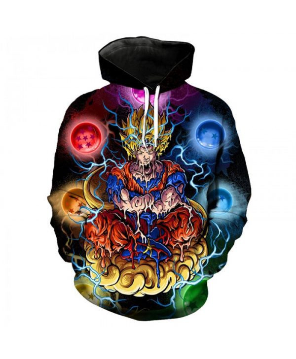 Son Goku 3D All Over Print Hoodie, Zip Hoodie