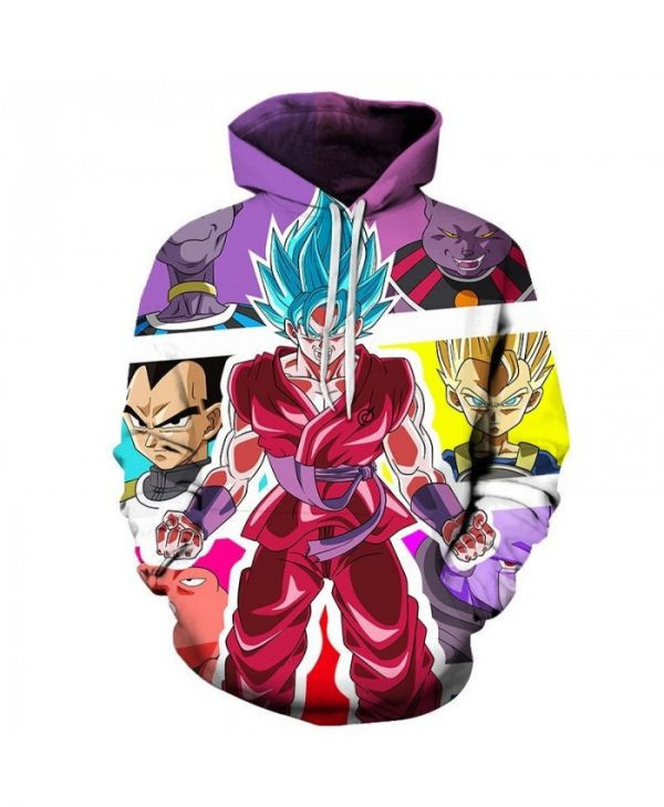 Son Goku 3D All Over Print Hoodie, Zip Hoodie