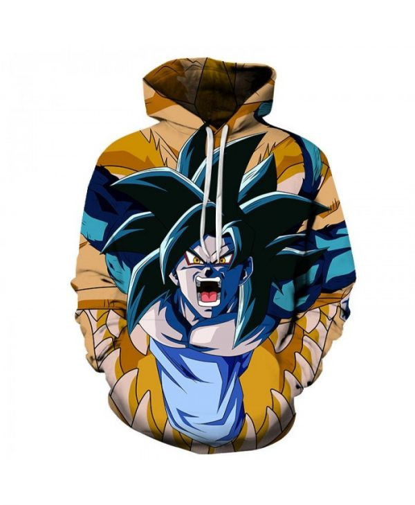 Son Goku 3D All Over Print Hoodie, Zip Hoodie