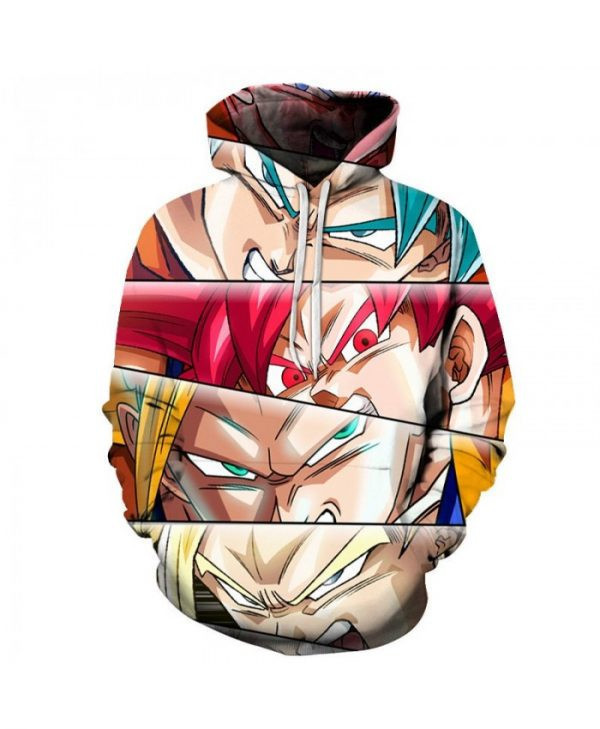 Son Goku 3D All Over Print Hoodie, Zip Hoodie