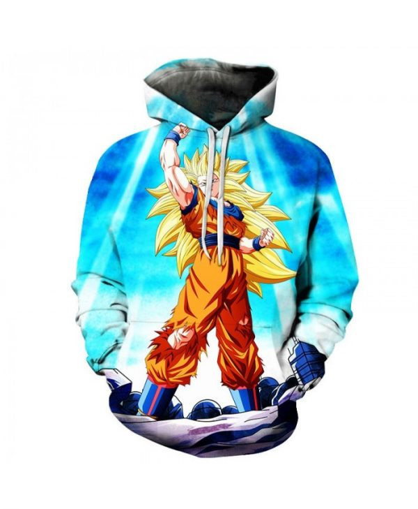 Son Goku 3D All Over Print Hoodie, Zip Hoodie