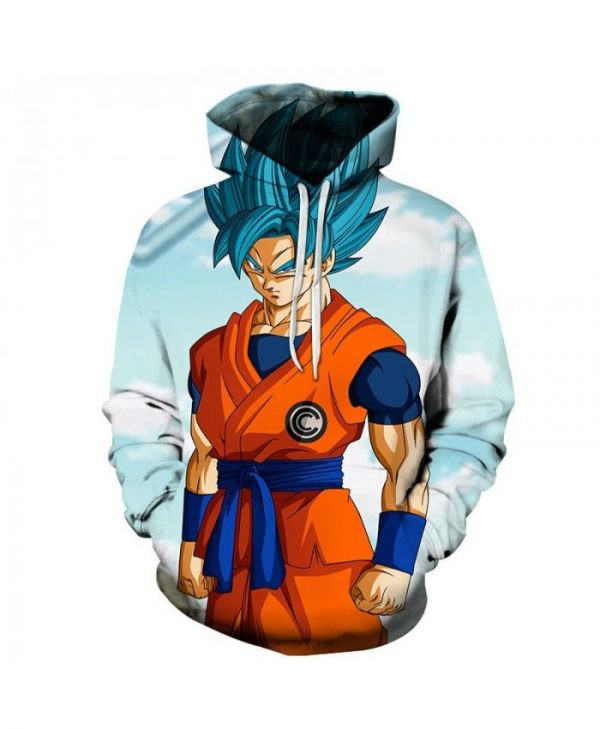 Son Goku 3D All Over Print Hoodie, Zip Hoodie