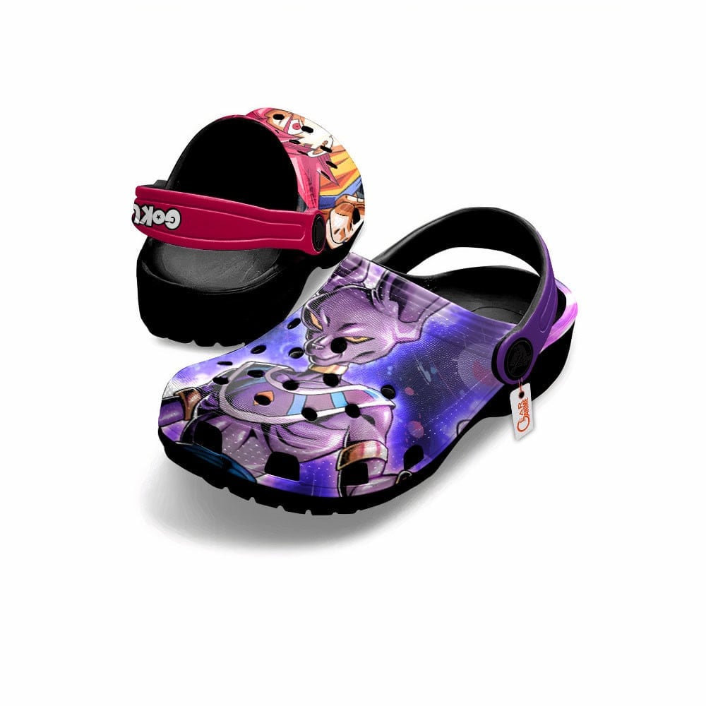 Son Goku God vs Beerus Dragon Ball Anime Crocs Crocband Clogs Shoes Comfortable For Men Women and Kids - Image 2