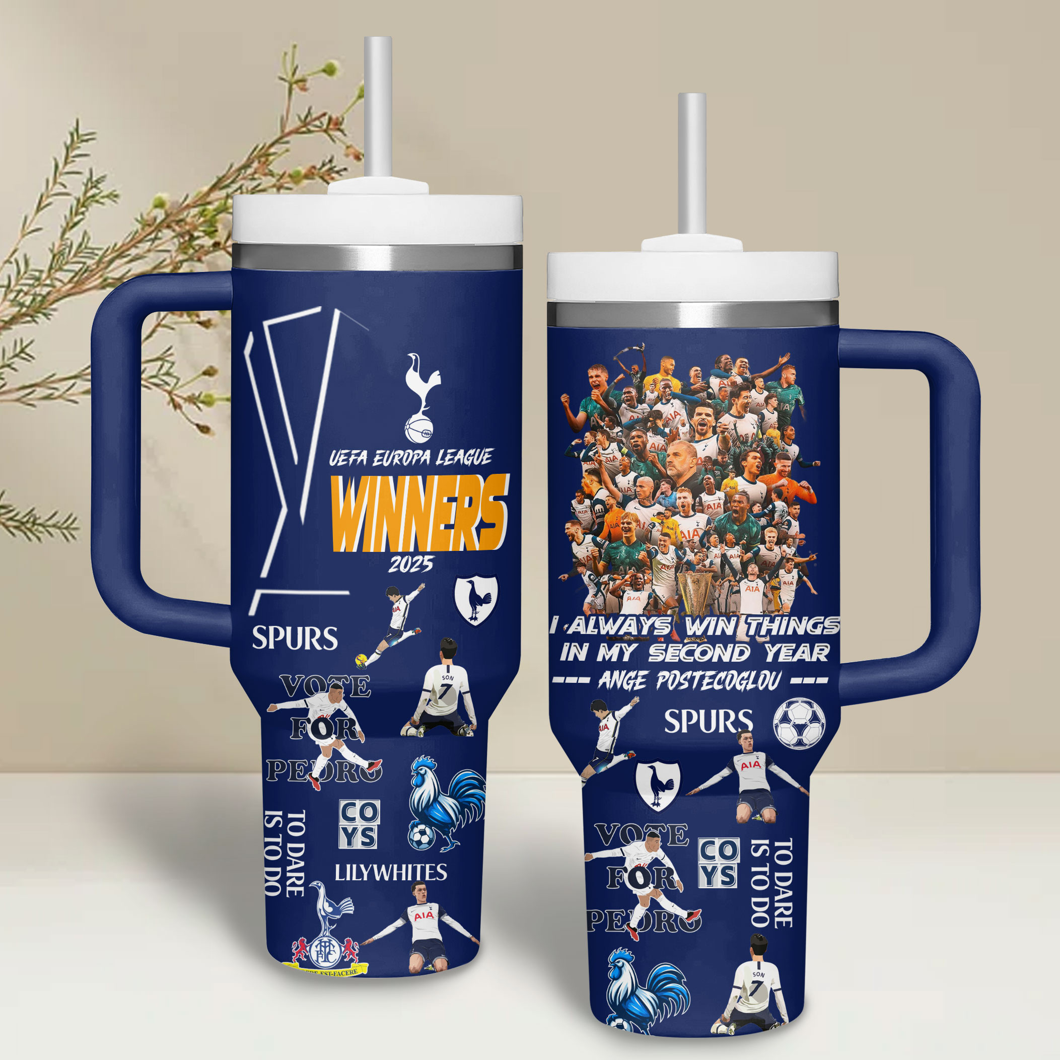 Son Heung-min Sports Custom Stanley Cup 40 oz 30 oz Tumbler With HandleTVC2301178 - Image 2