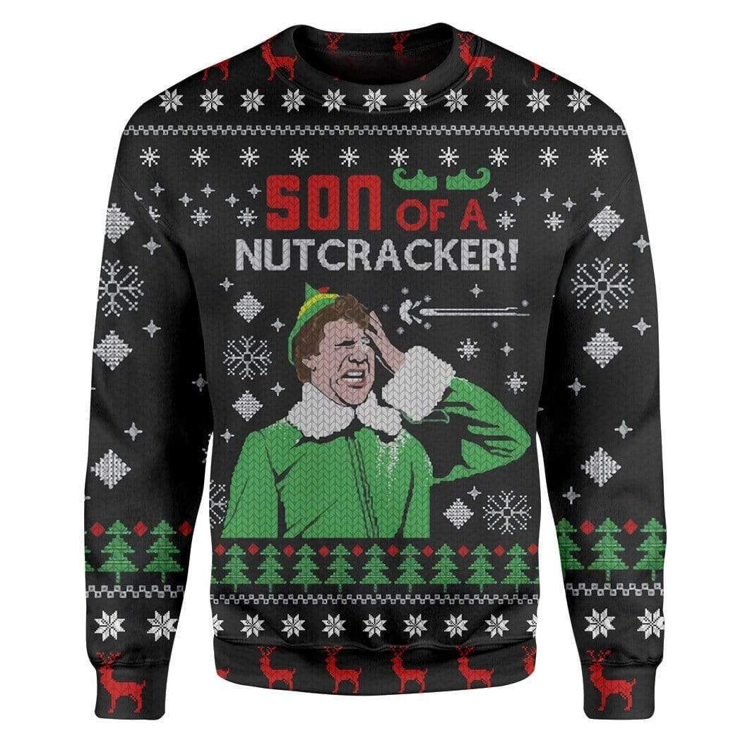 Son Of A Nutcracker Ugly Christmas Sweater Adult 3D Funny Matching for family