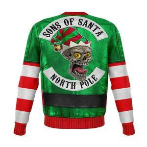 Son Of Santa North Pole Ugly Christmas Sweater Adult 3D Funny Matching for family - Image 2