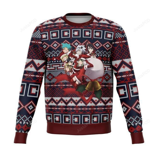 Soul Eater Ugly Christmas Sweater Adult 3D Funny Matching for family