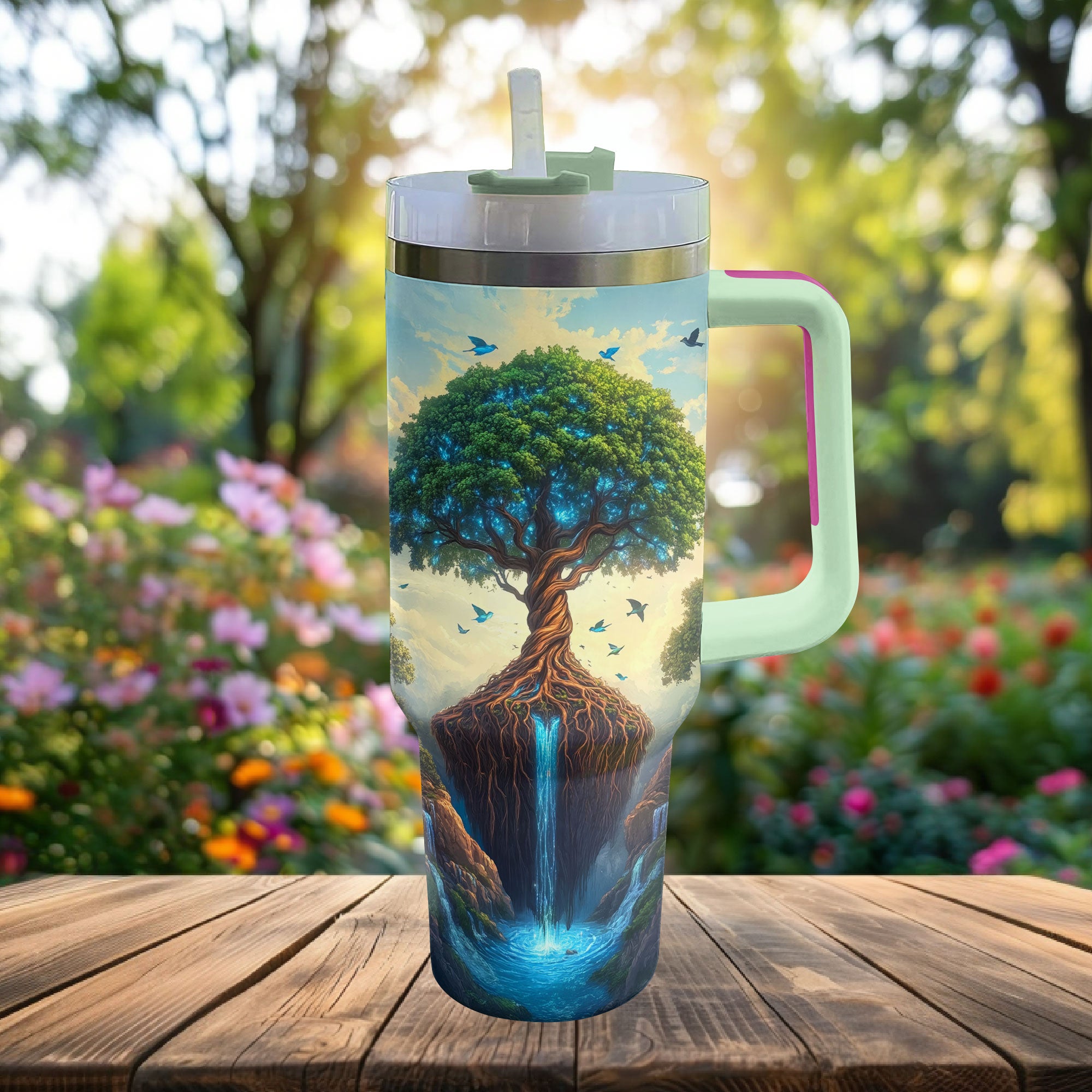 Soulful sips Custom Stanley Cup 40 oz 30 oz Tumbler With HandleTVC2301292 - Image 3