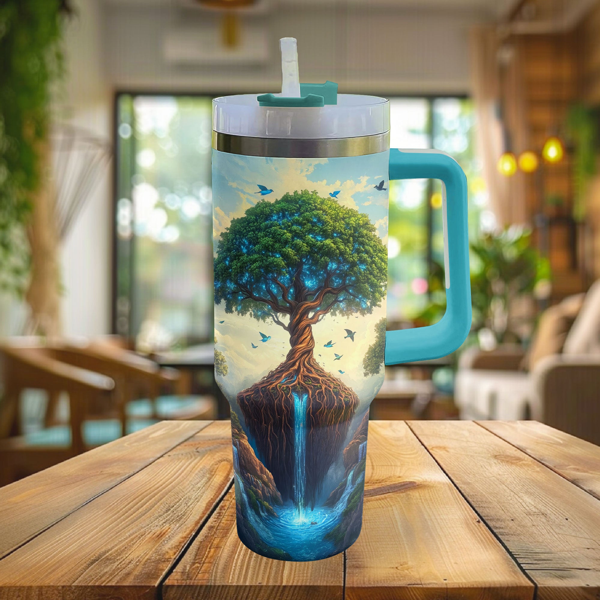 Soulful sips Custom Stanley Cup 40 oz 30 oz Tumbler With HandleTVC2301292 - Image 2